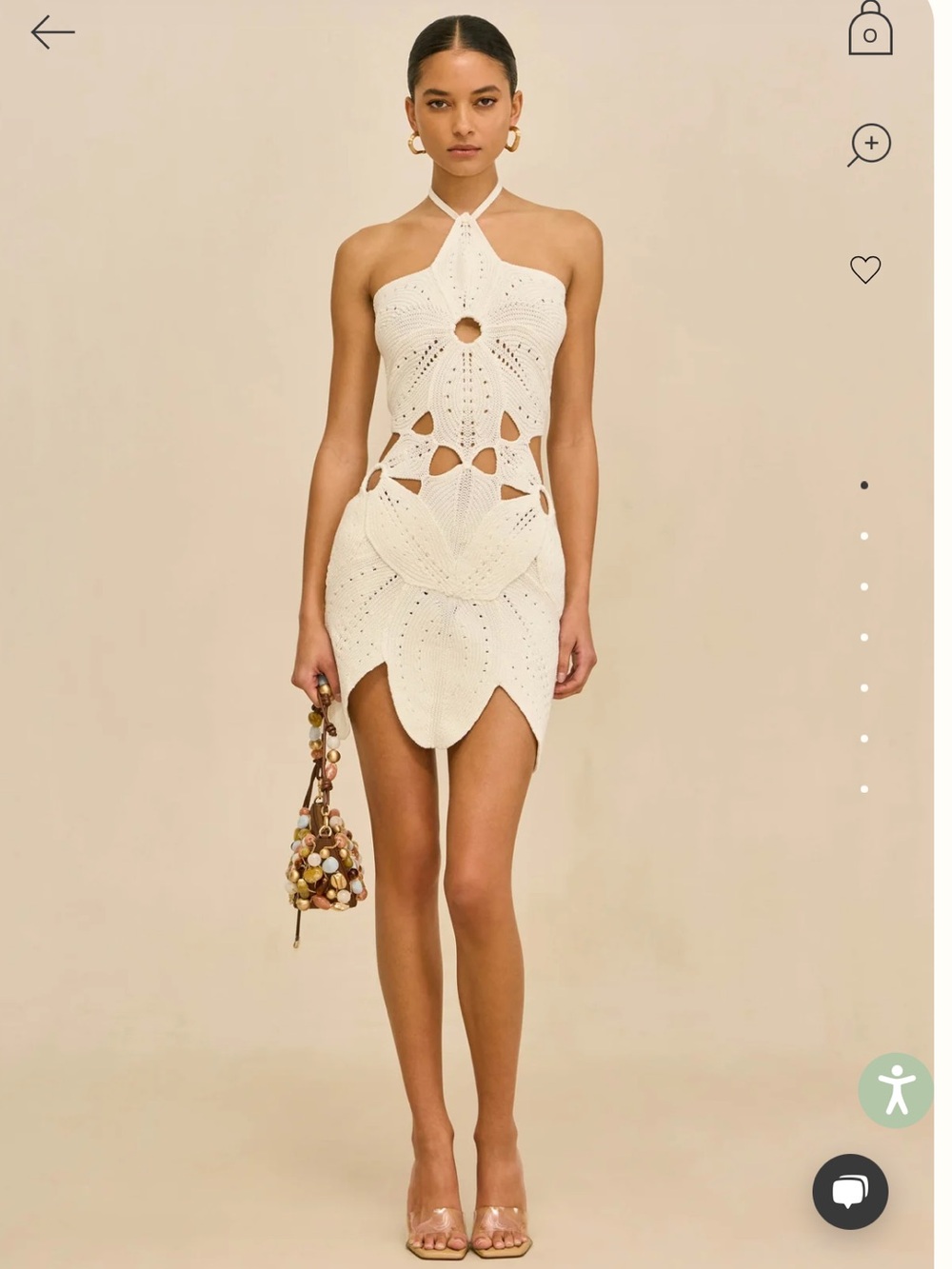 NWT! Cult Gaia Floreana Knit Dress Size M
